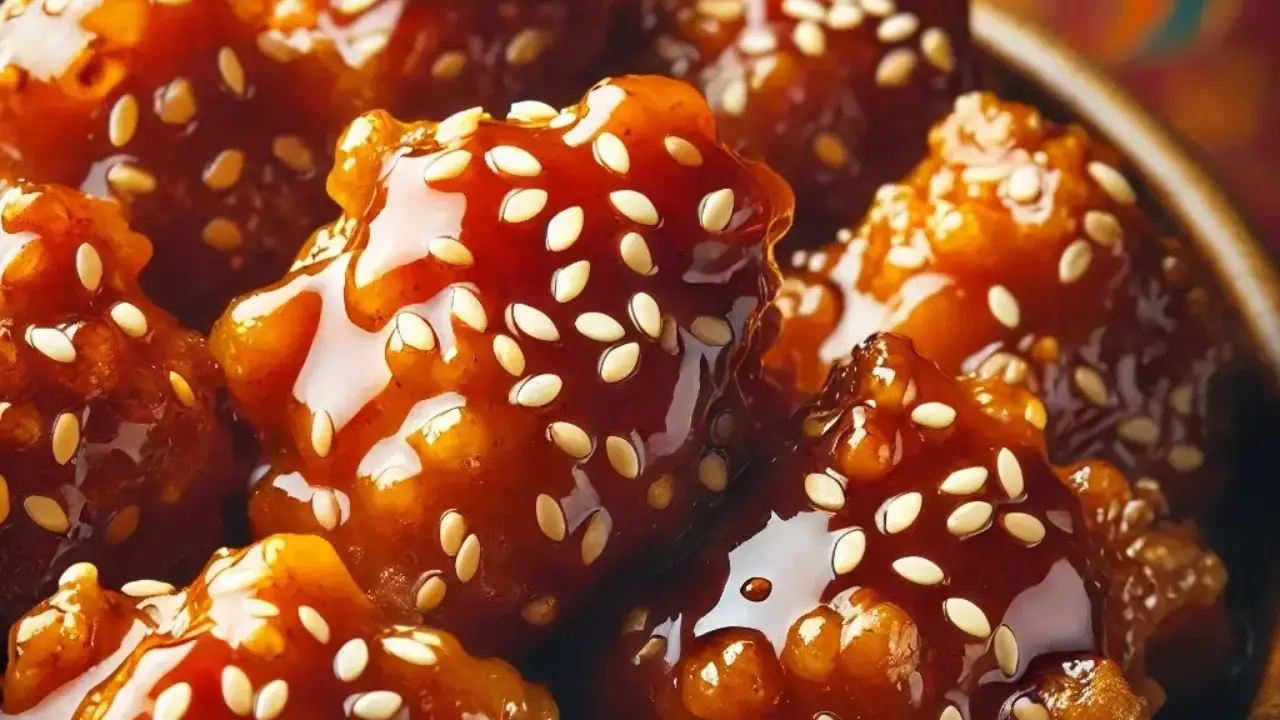 China King Sesame Chicken Texture