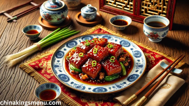 Sweet and Sour Pork - China King Menu